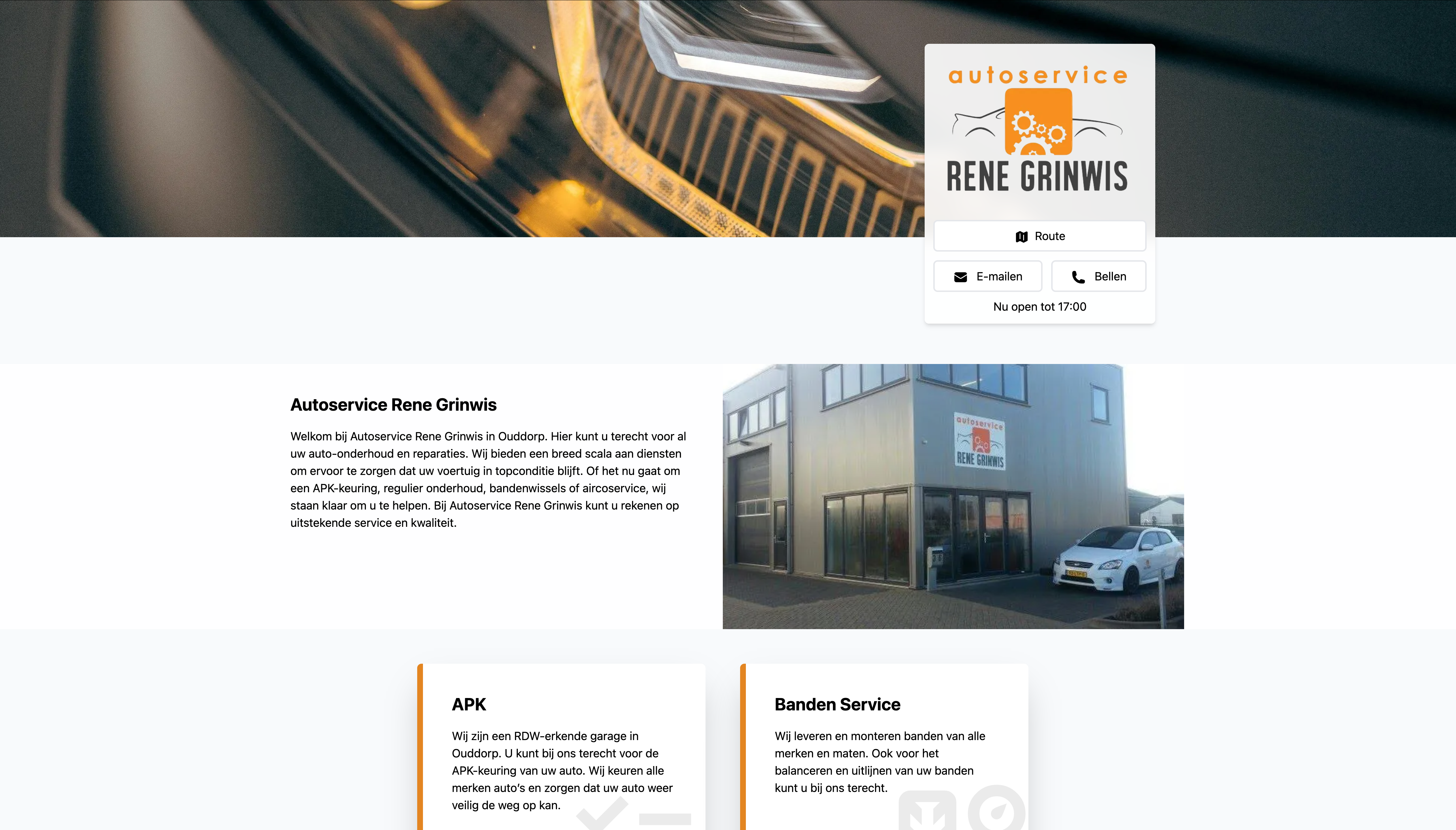 Web development project preview